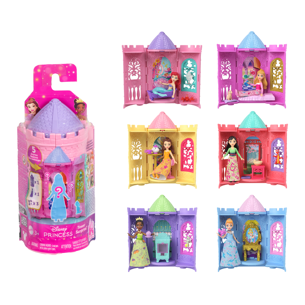 Кукла мини Disney Принцессы Дисней в башне JBL46 JBL46 - фото 1