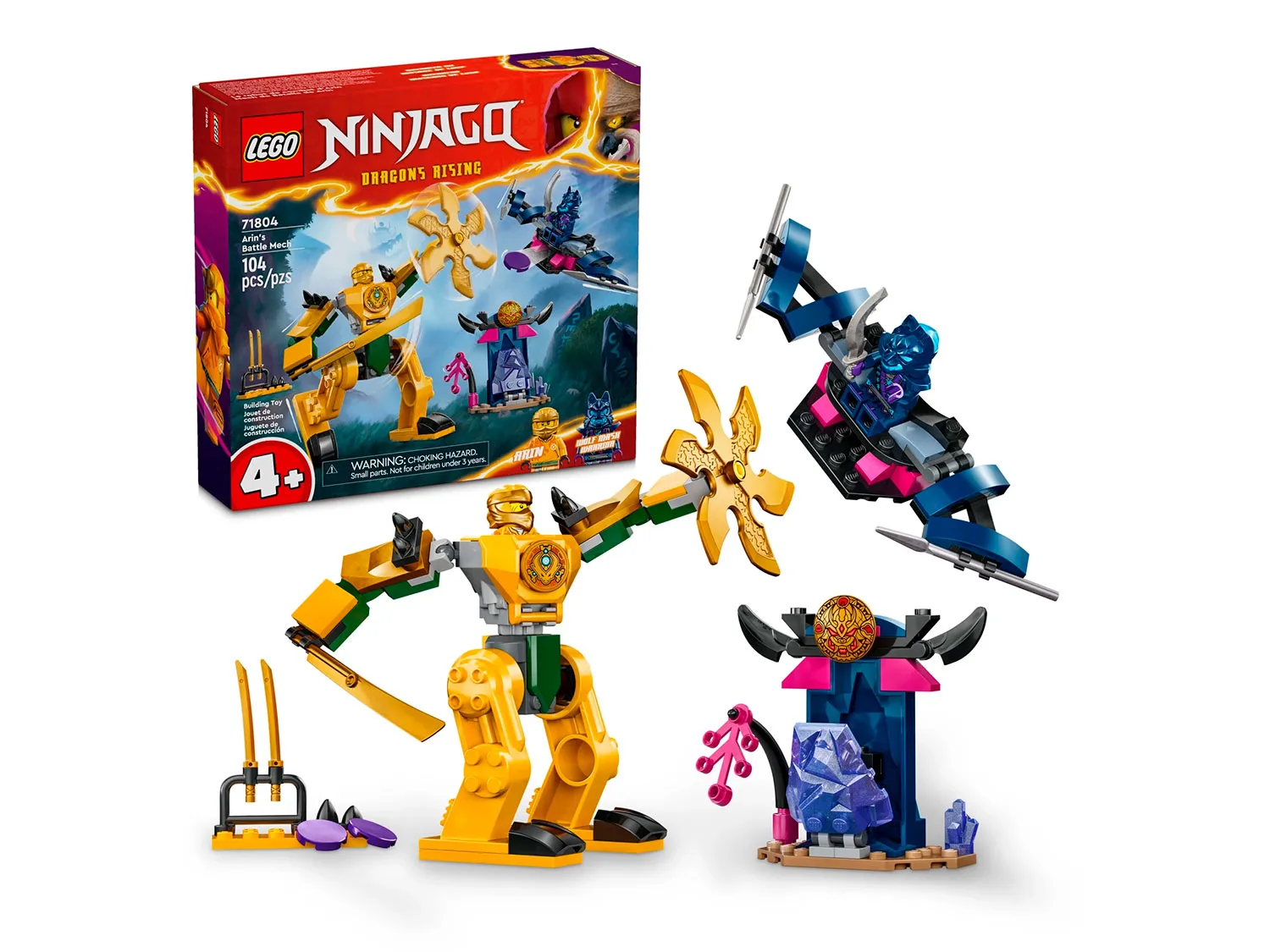Конструктор LEGO NINJAGO 71804 95 дет. - фото 2