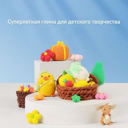 Пластилин COLOYOU воздушный 36 цв.