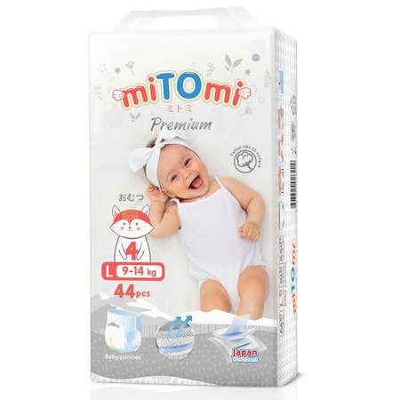 Трусики miTOmi Premium L 44 шт.