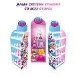 Стеллаж для хранения игрушек Littlest Pet Shop коллекция