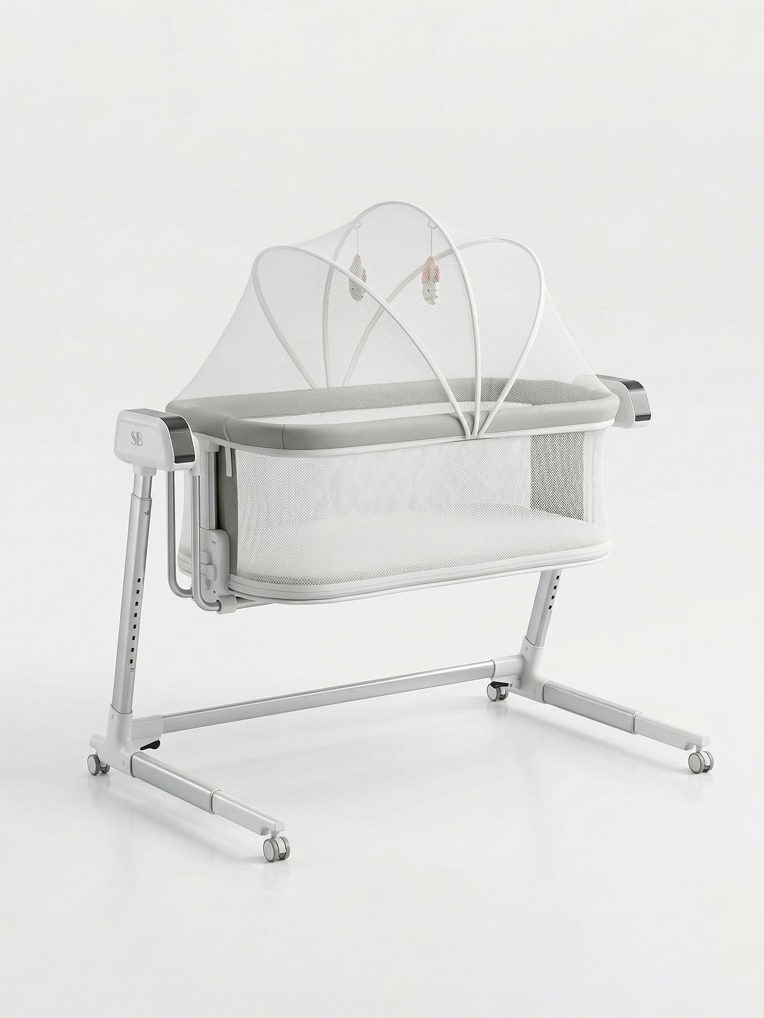 Изображение товара Колыбель Sweet Baby Comfort белая/серая серый