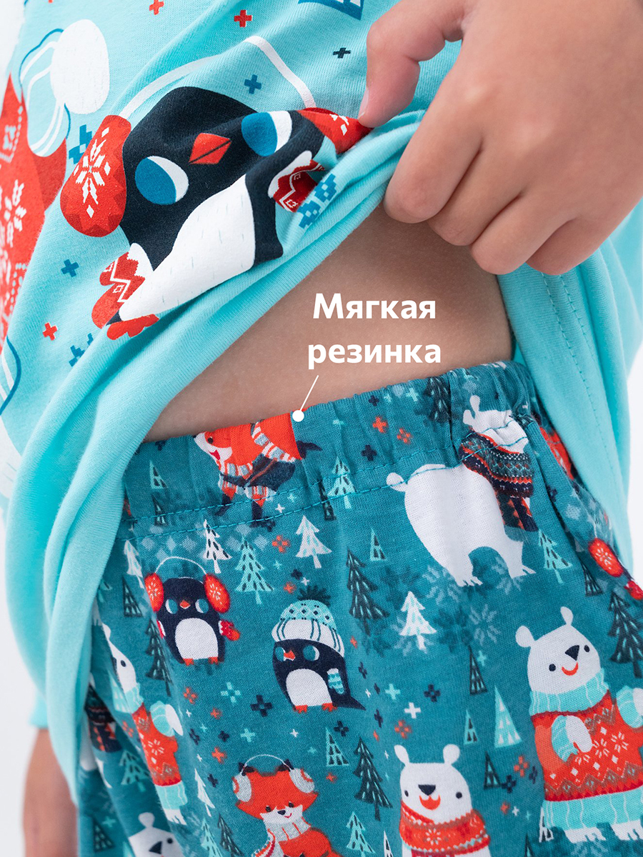 Пижама HappyFox HFLUNNG833мятный - фото 4