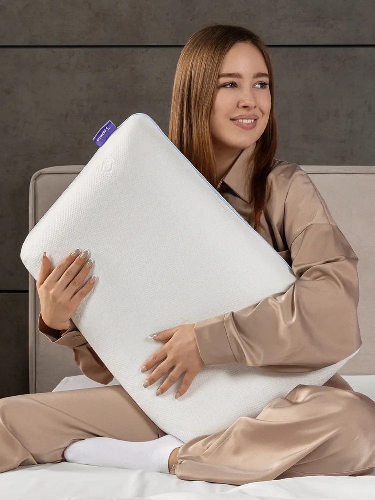 Подушка анатомическая Askona Alpha 38 x 59 см - фото 2
