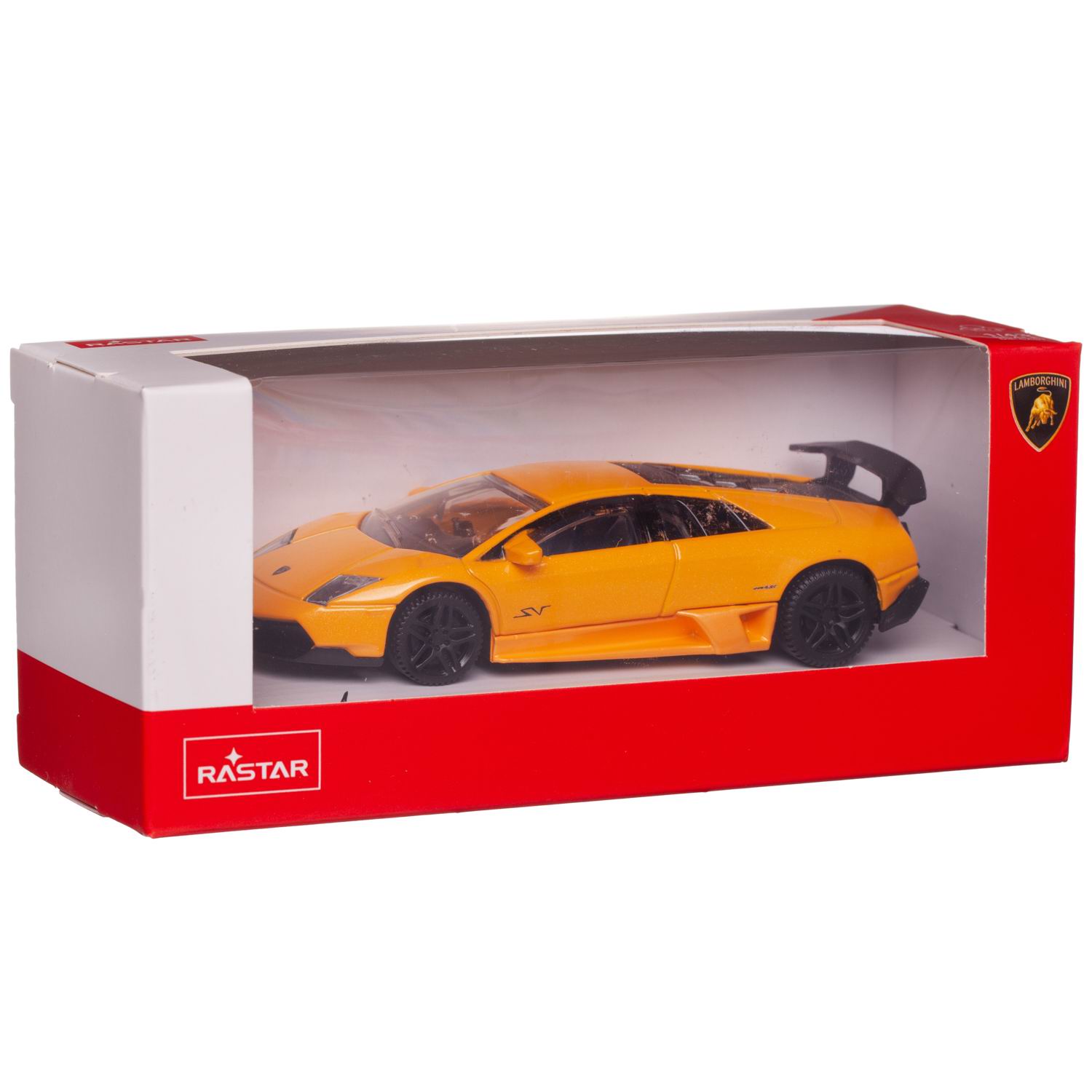 Автомобиль Rastar Lamborghini 1:43 желтый 39500Y - фото 2
