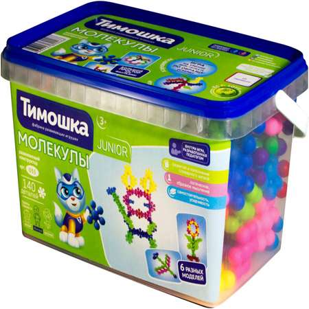 Конструктор ТИМОШКА 140 дет.