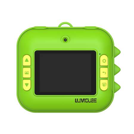 Фотоаппарат c функцией печати LUMICUBE PRINTY GREEN DINO
