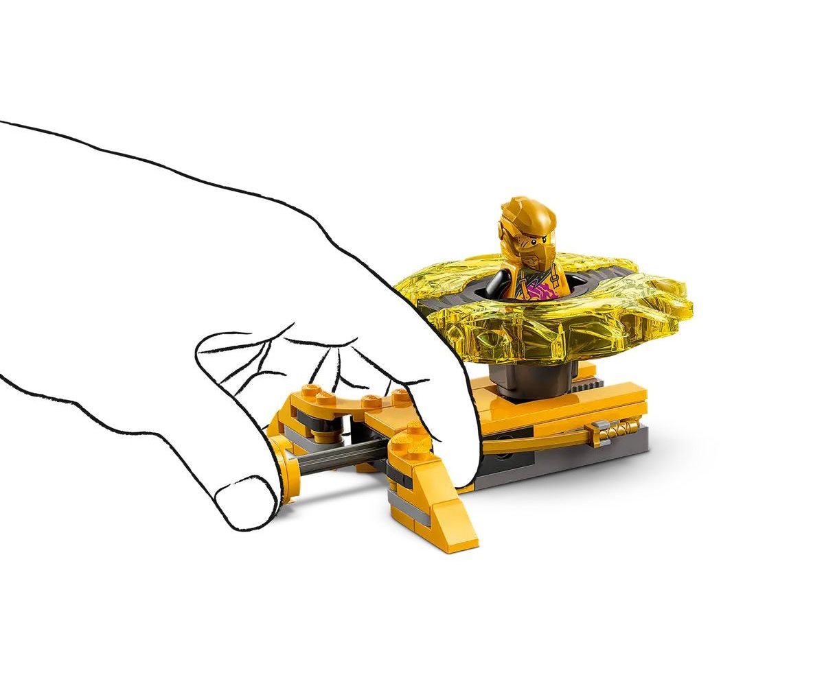 Конструктор LEGO NINJAGO Боевой набор Кружитцу Дракона 186 дет. - фото 4