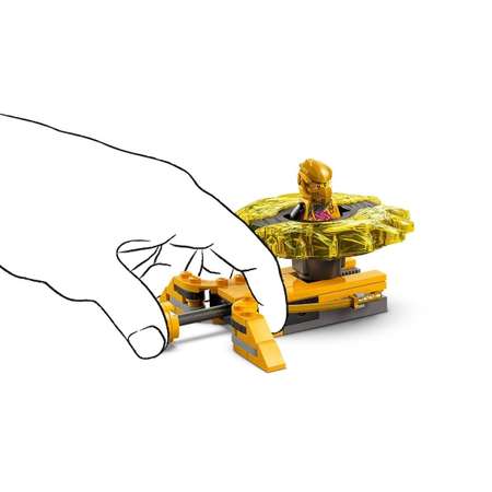 Конструктор LEGO NINJAGO Боевой набор Кружитцу Дракона блочный