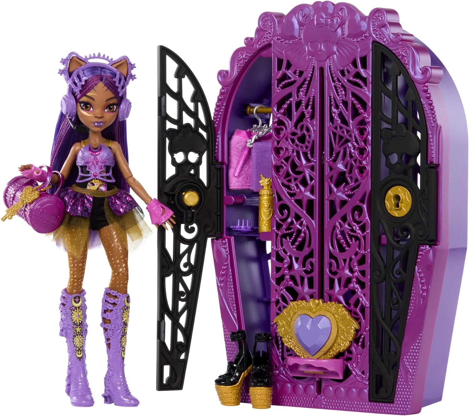 Кукла модельная Monster High Skulltimate Secrets Клодин HXH85 - фото 1
