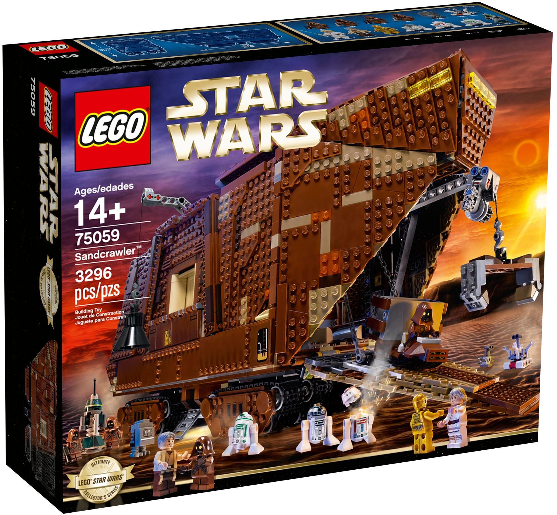 Конструктор LEGO Star Wars 75059 3296 дет. - фото 1
