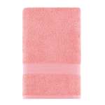 Полотенце для ванной Arya Home Collection однотонное 50х90 см Miranda Soft коралловый
