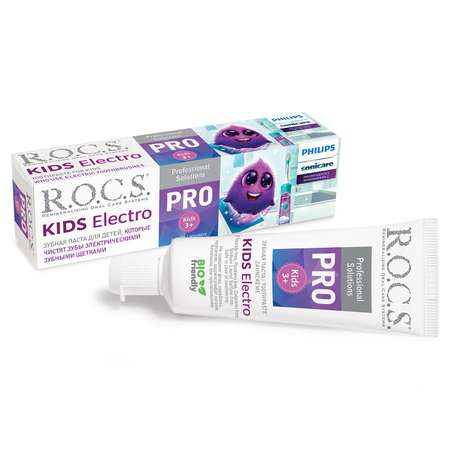 Зубная паста R.O.C.S. Pro Kids Electro 45г