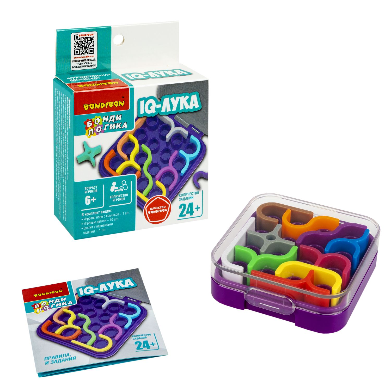 Настольная игра Bondibon логическая IQ-ЛУКА - фото 5
