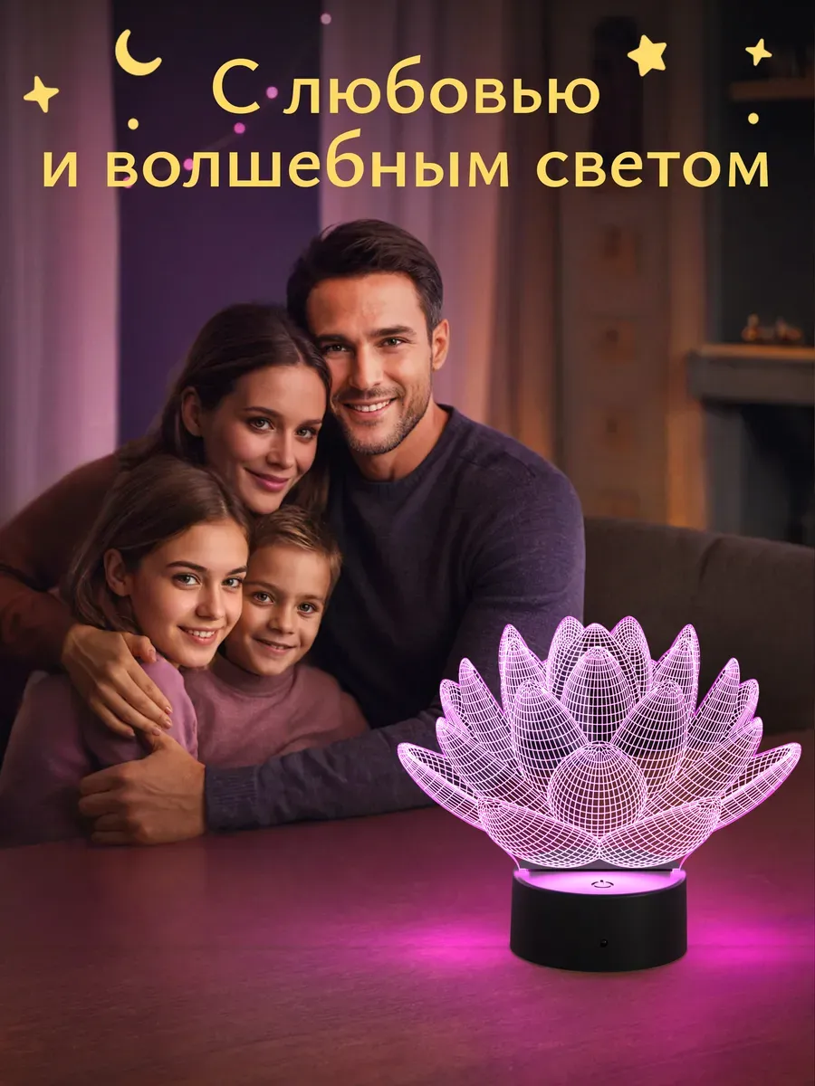 Ночник Светофей Лотос - фото 10