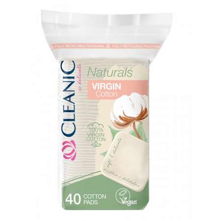 Ватные диски Cleanic 40 шт.