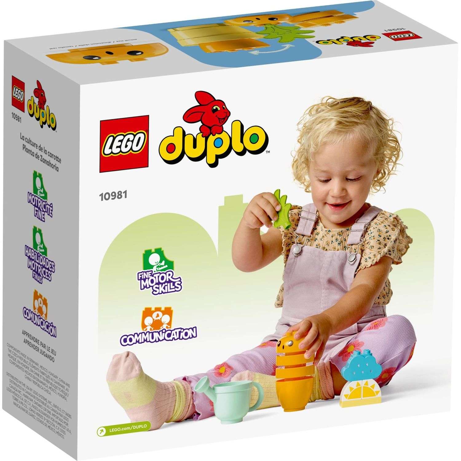 Конструктор LEGO DUPLO Growing Carrot 11 дет. - фото 6