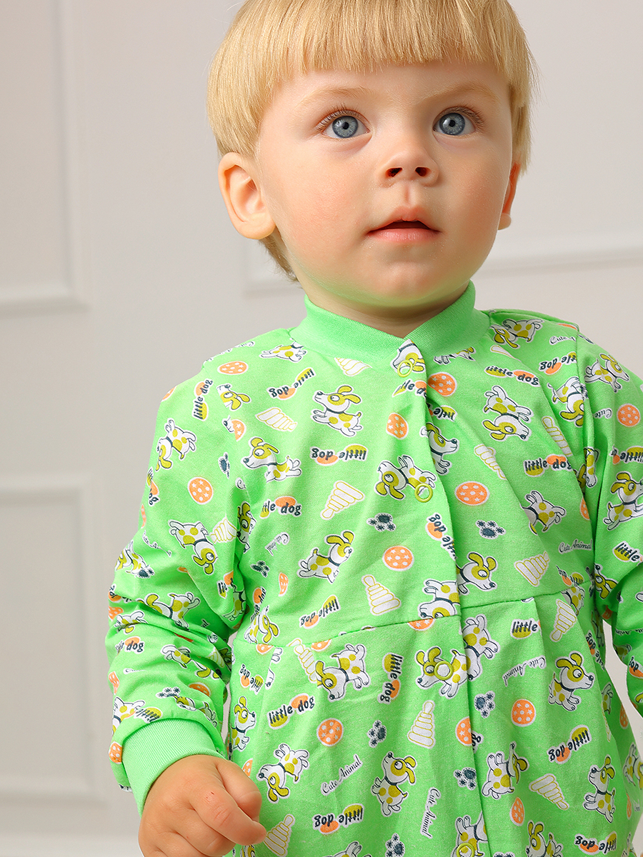 Комбинезон YOULALA 01921001-пес-зел-чк - фото 2