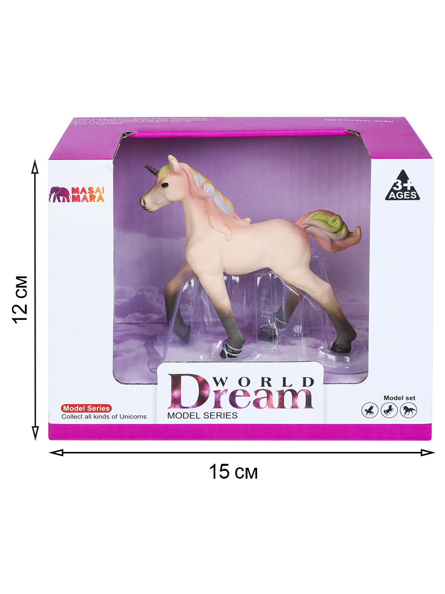 Фигурка Masai Mara Персиковый жеребенок-единорог - фото 6