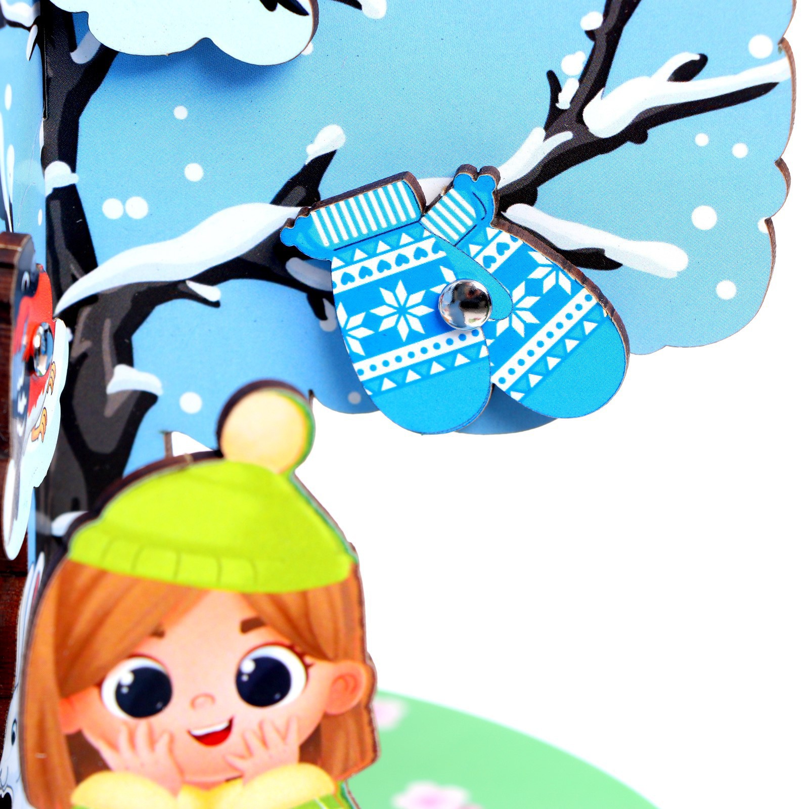 Настольная игра Лесная мастерская Магнитная яблоня - фото 7