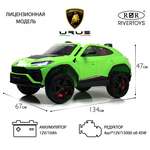 Электромобиль RIVERTOYS E777EE-GREEN С пультом ДУ
