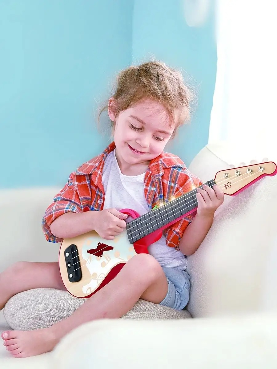 Игрушка музыкальная Hape Гавайская гитара гитара - фото 2