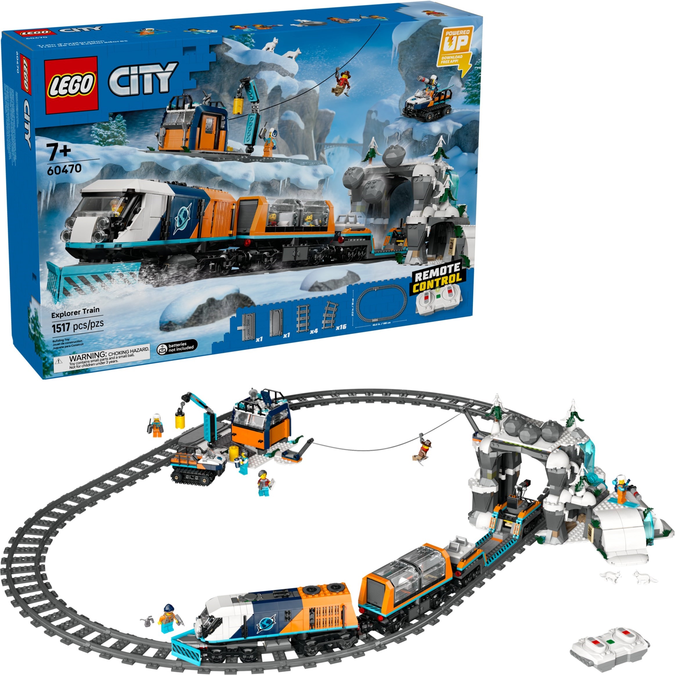 Конструктор LEGO City 60470 1517 дет. - фото 2