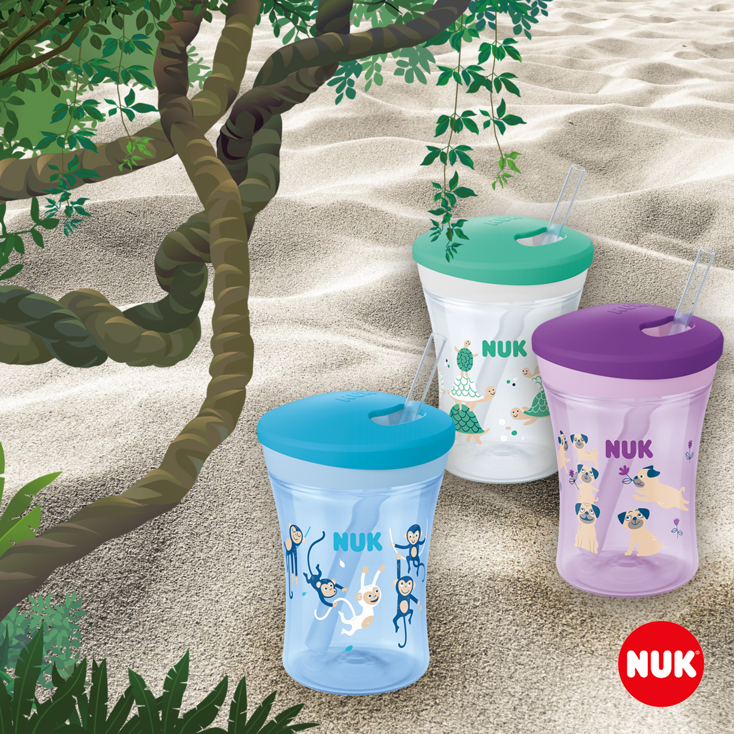 Поильник Nuk 230 мл - фото 7