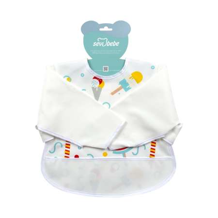 Нагрудник SEVIBEBE текстиль