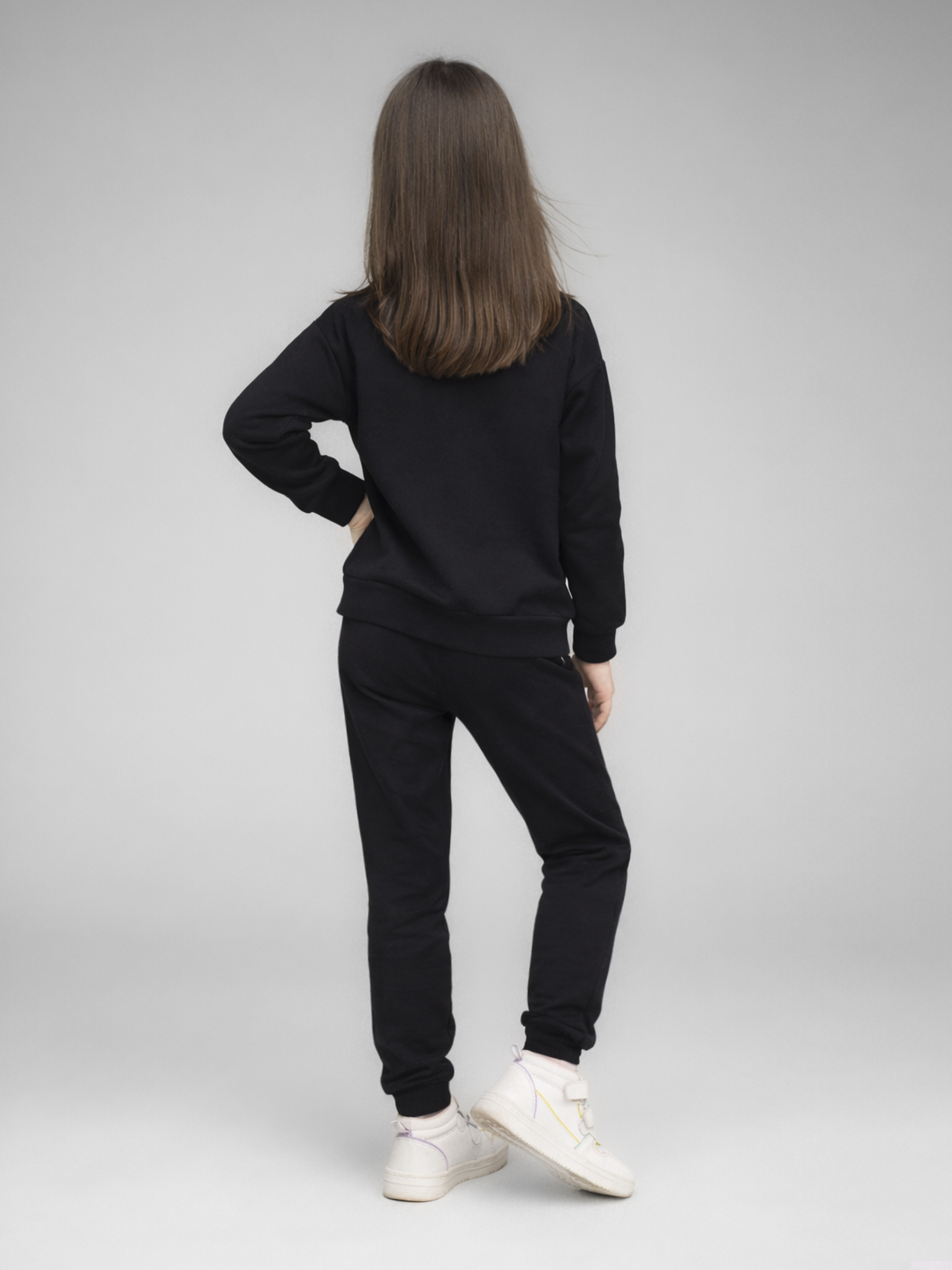 Костюм для девочки Утенок 7045г черный бабочка - фото 8