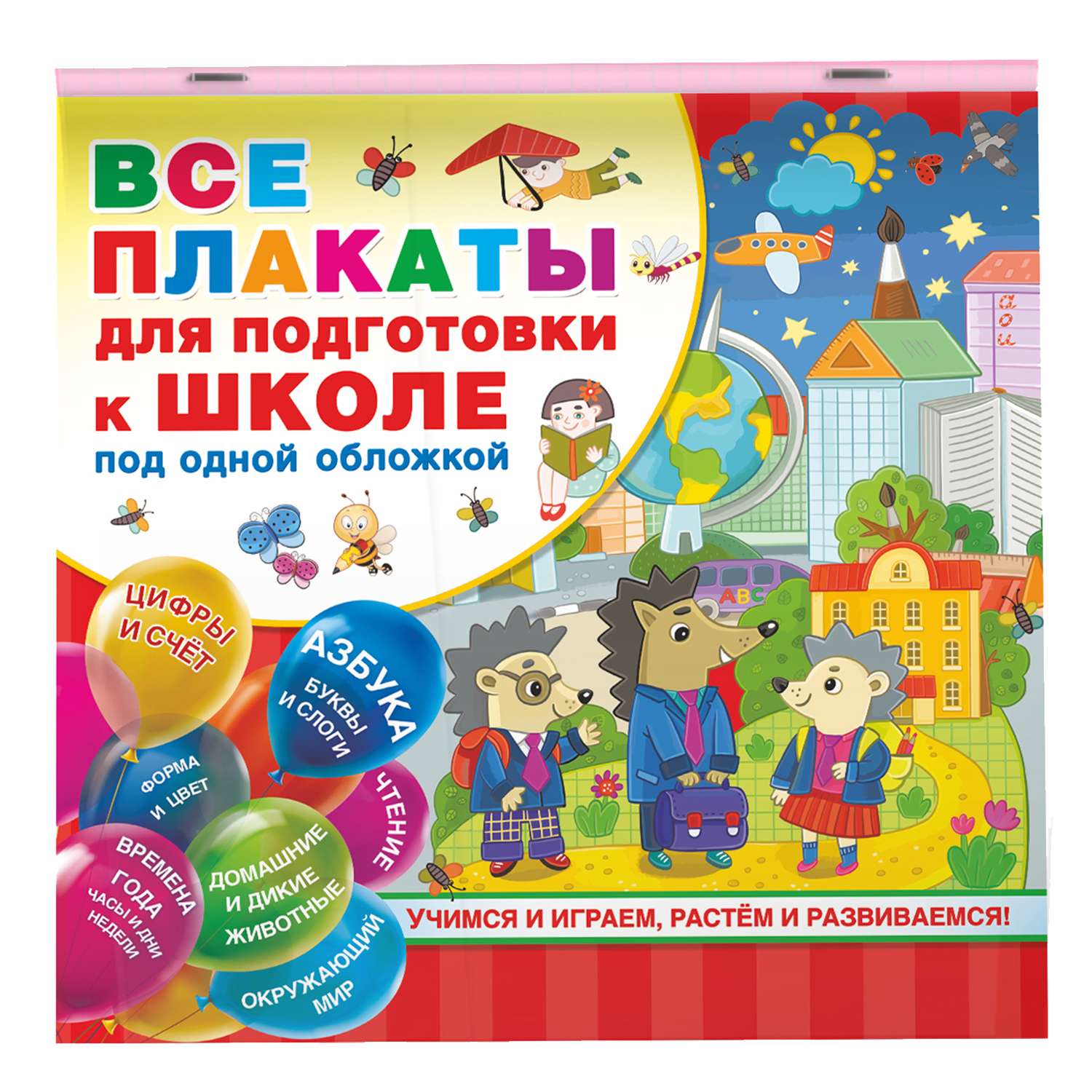 Книга Все плакаты для подготовки к школе под одной обложкой - фото 1