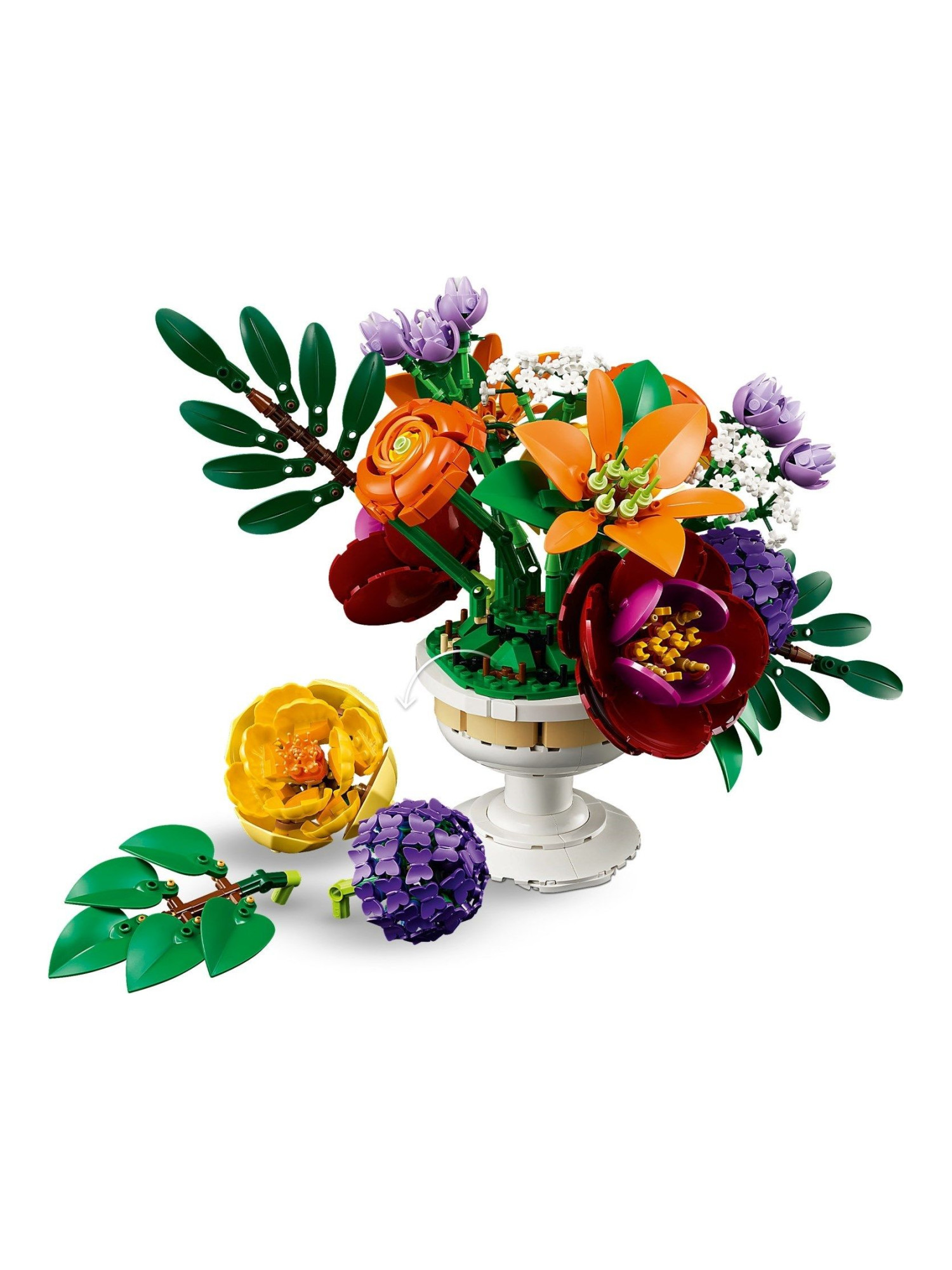 Конструктор LEGO Botanicals Цветочная композиция 1161 дет. - фото 2