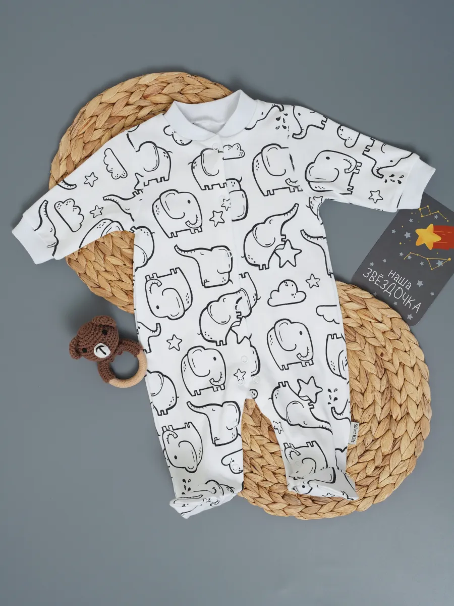 Комбинезон 3 шт Супер Пупс нбр/3пр/ком/сл/SK18небесныймокрыйасфальтслоники - фото 11