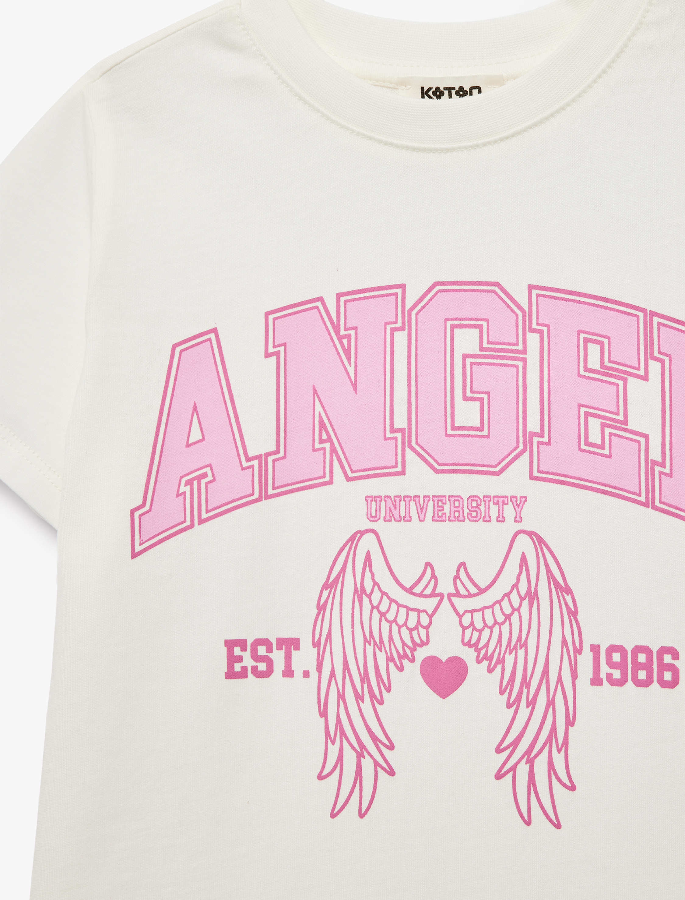 Футболка KOTON 6SKG10334AK010 - фото 3