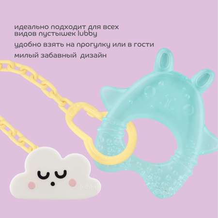 Клипса для пустышки Lubby