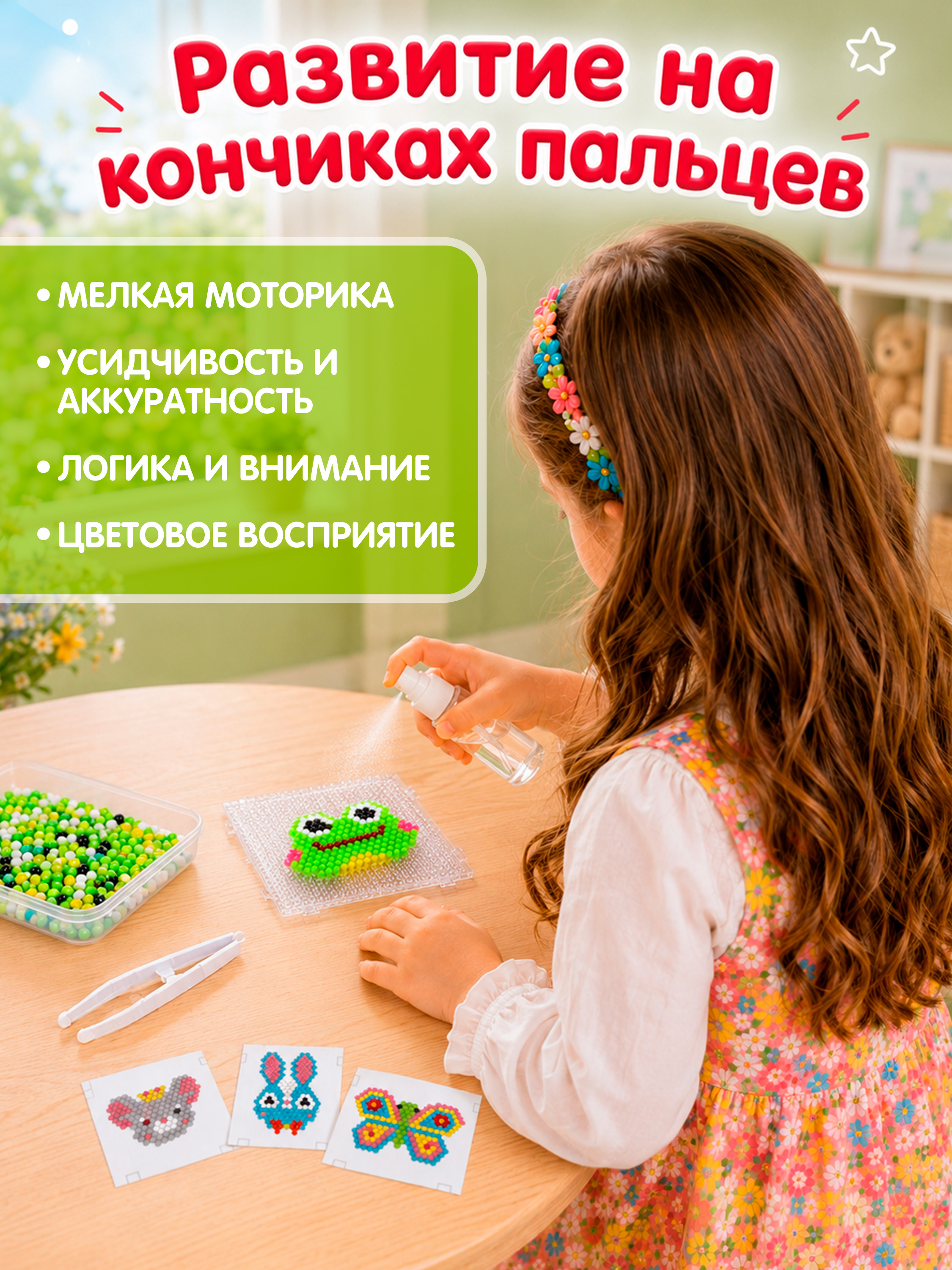 Аквамозаика Bondibon 4 брелока - фото 5