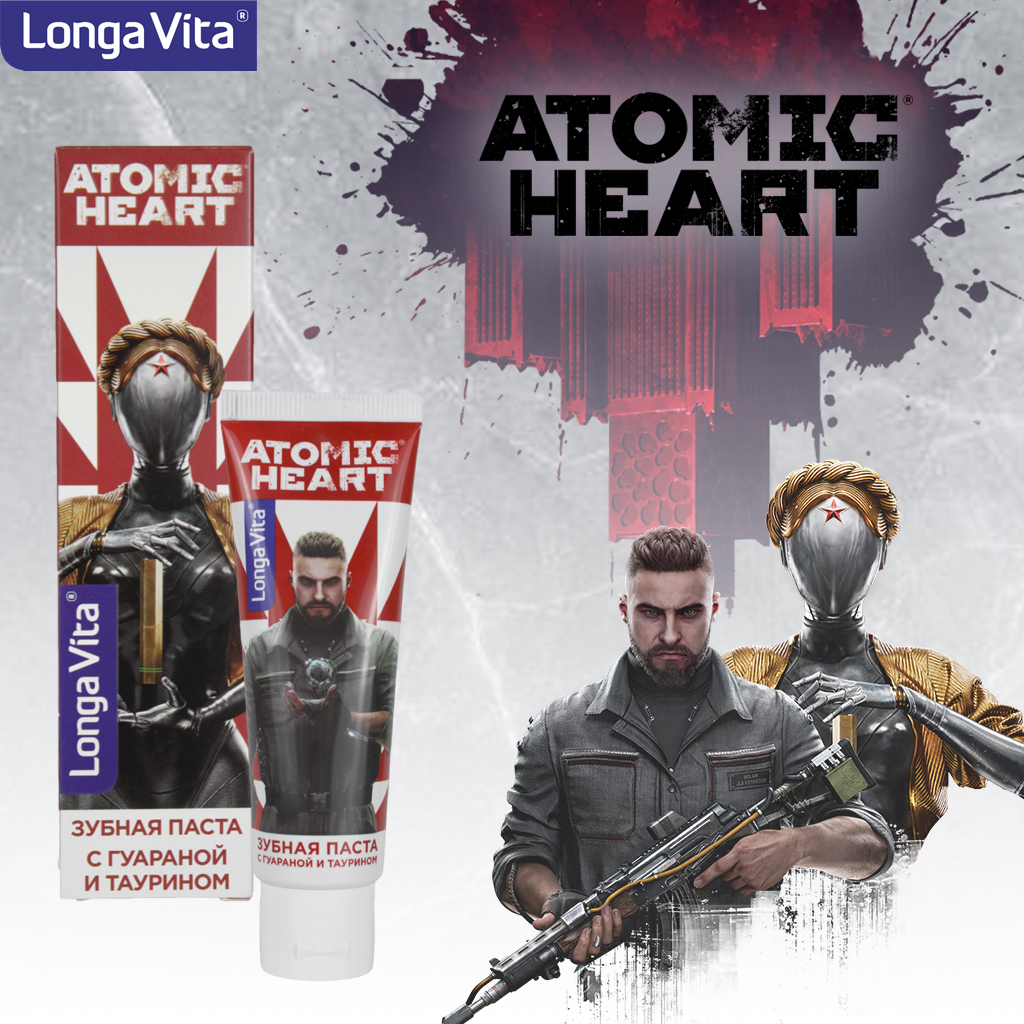 Зубная паста, зубной гель LONGA VITA с фтором Мята 100 г - фото 1