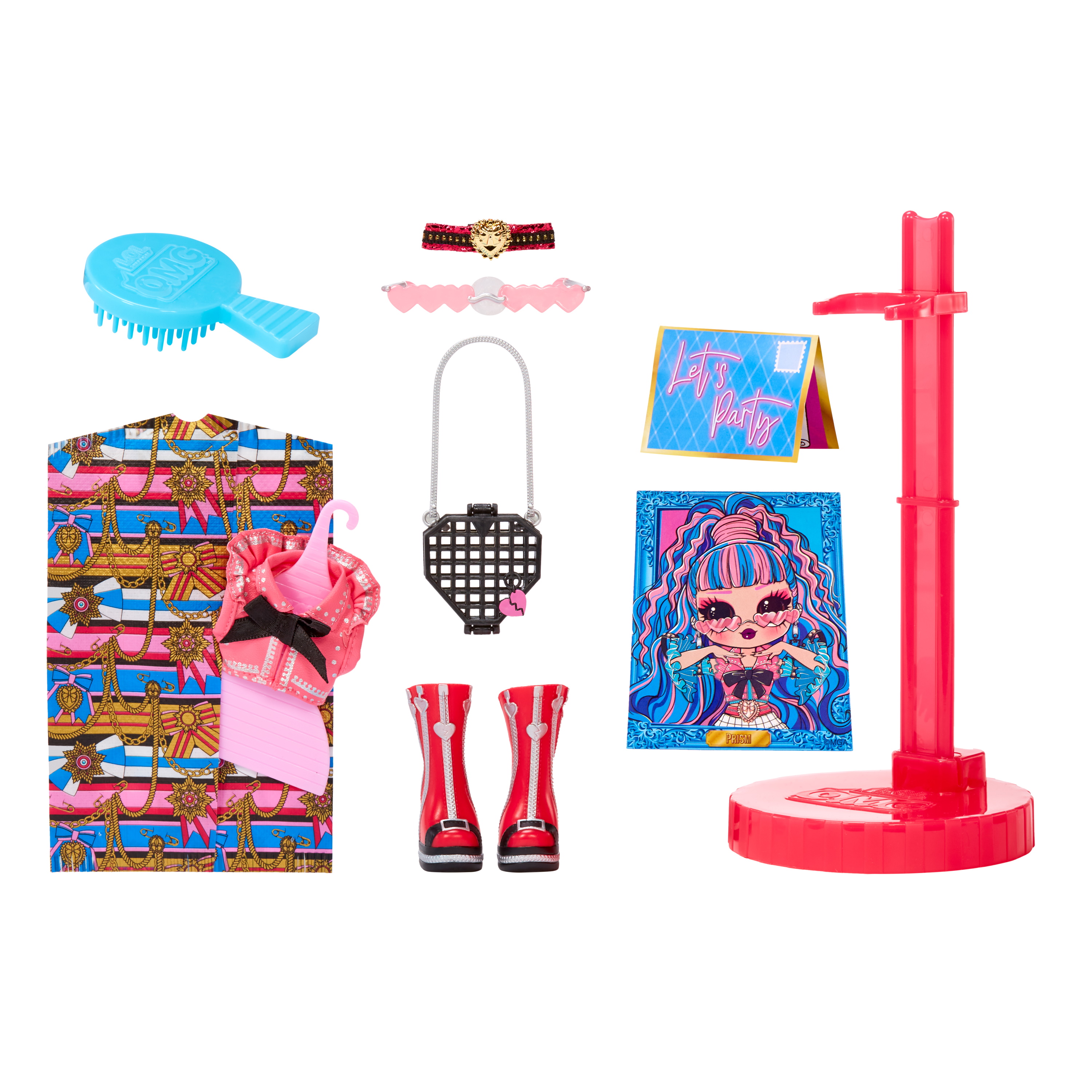 Кукла модельная L.O.L. Surprise! OMG Queens Prism 579915EUC - фото 4