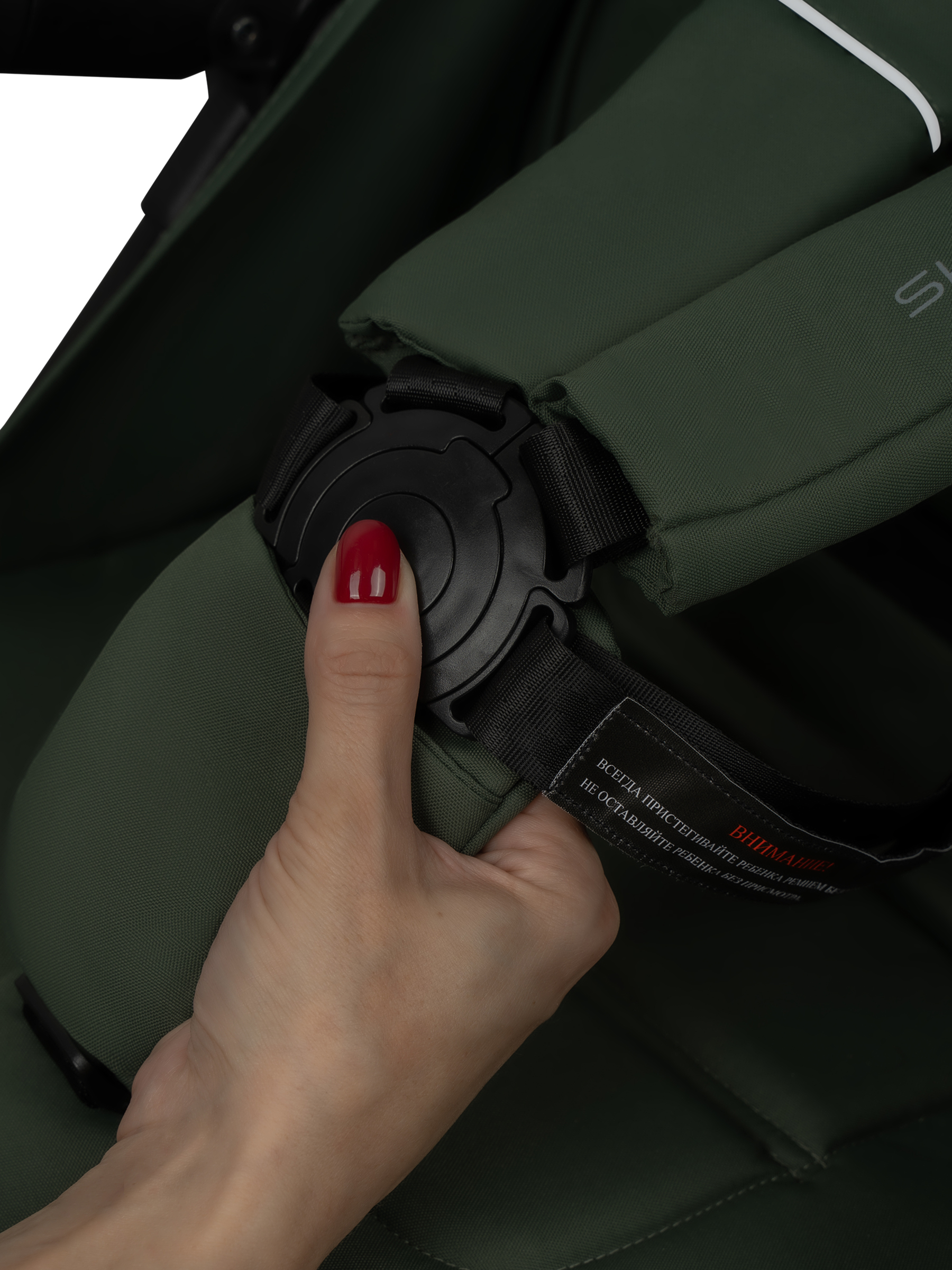 Коляска прогулочная JOVOLA Skill темно-зеленый - фото 29