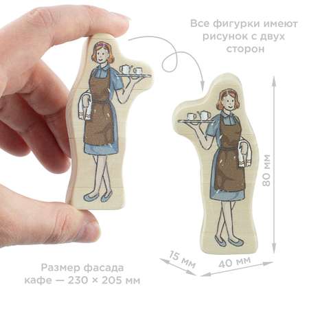 Конструктор Nobikum Город Кафе