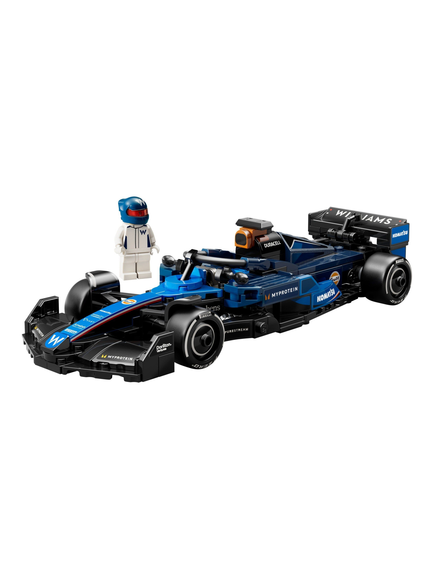 Конструктор LEGO Speed Champions Williams Racing FW46 263 дет. - фото 8