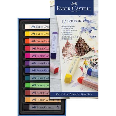 Пастель художественная сухая Faber Castell 12 шт.