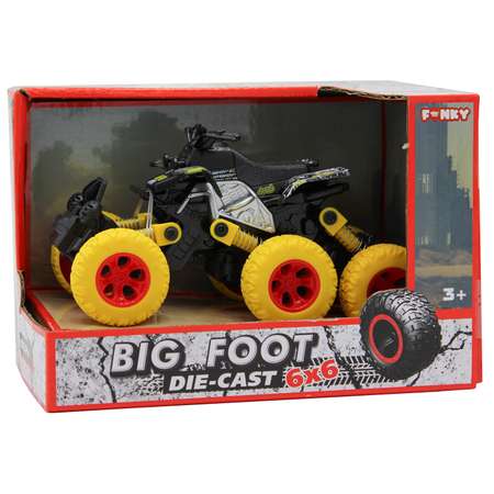 Квадроцикл Funky Toys желтый