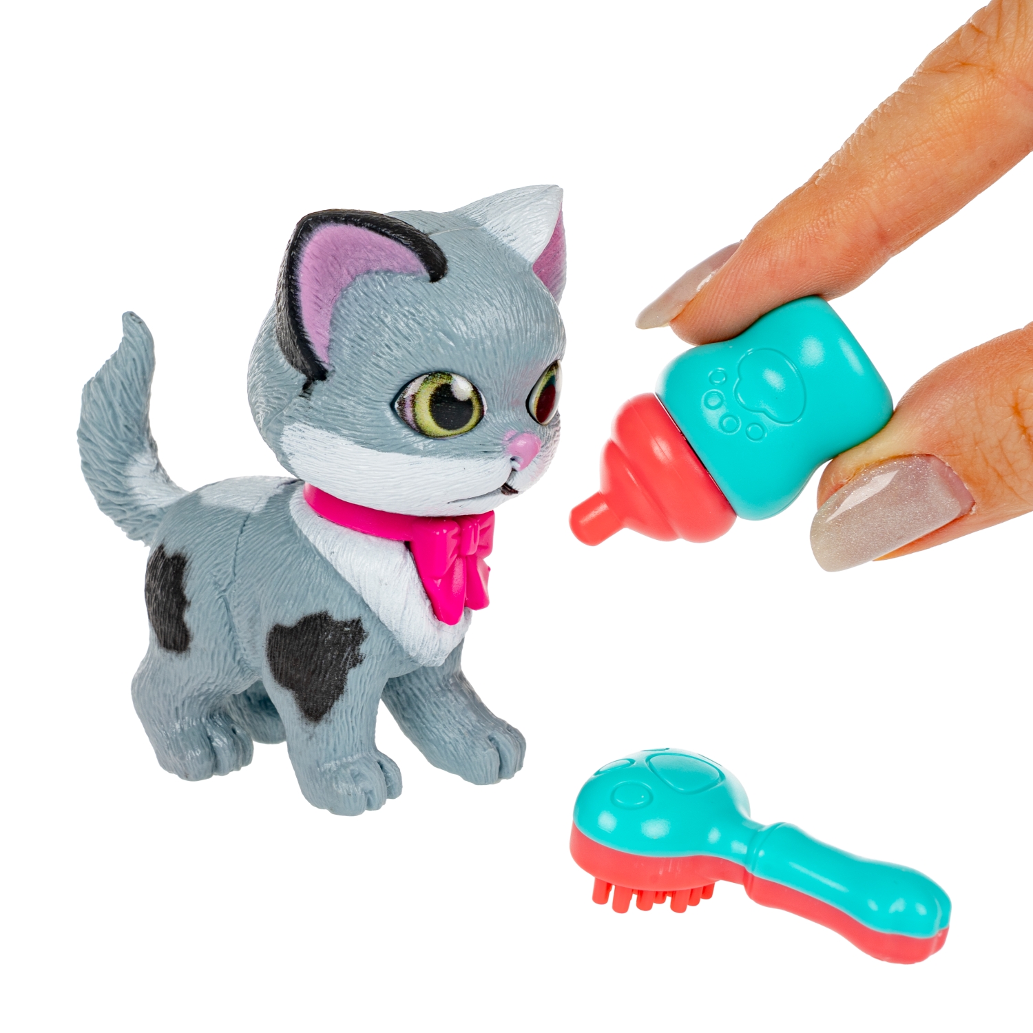 Игровой набор Bondibon ЛАПА ДРУЖБЫ Котенок пятнистый - фото 5