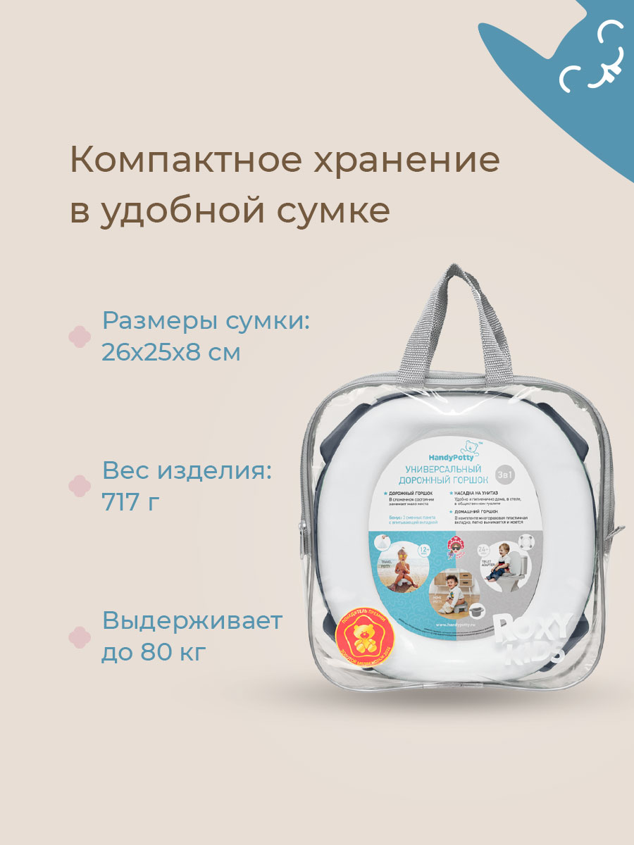 Горшок ROXY-KIDS Дорожный - фото 14