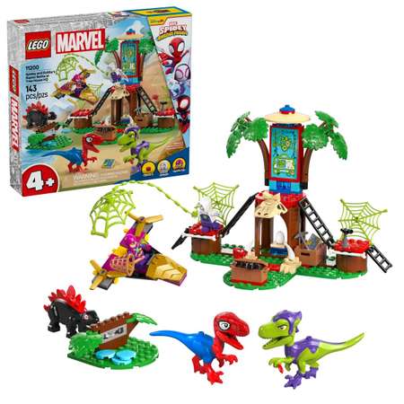 Конструктор LEGO Marvel Super Heroes Дино-версии Человека-Паука блочный
