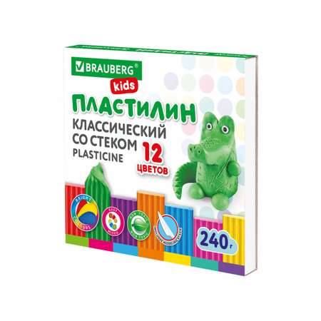 Пластилин Brauberg