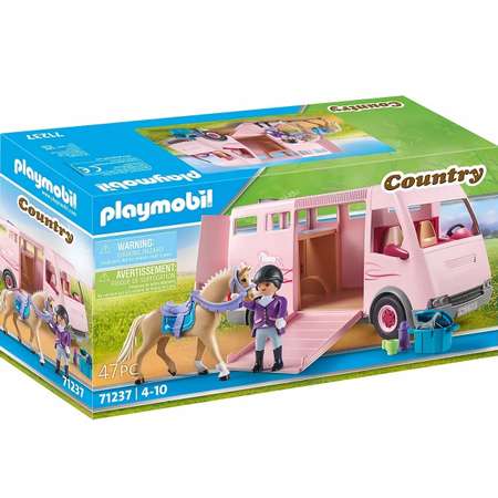Конструктор Playmobil Конный транспортер сборная игровая модель