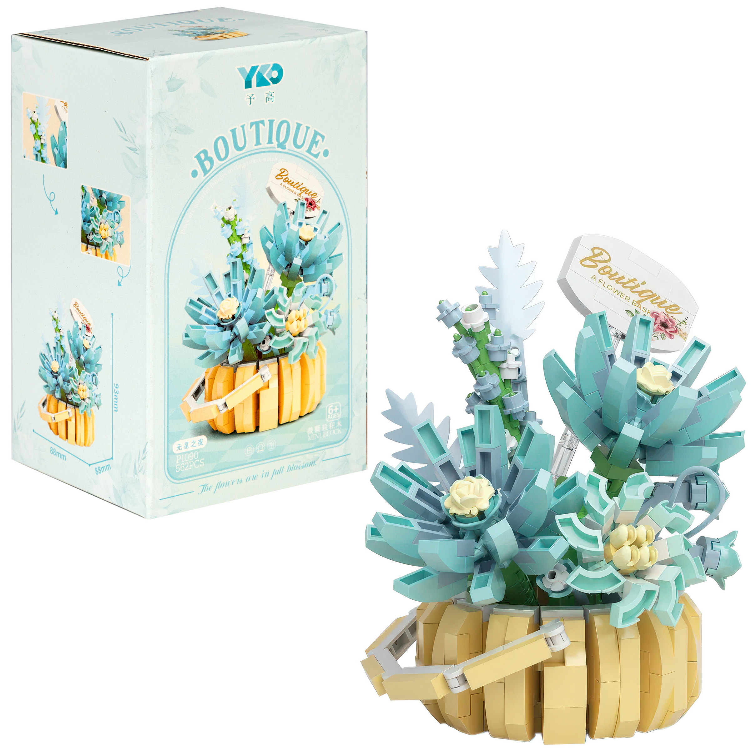 Конструктор Blockformers из мини-блоков 562 дет. - фото 2