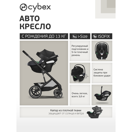 Коляска 3в1 Cybex Balios S Lux 3в1 2025